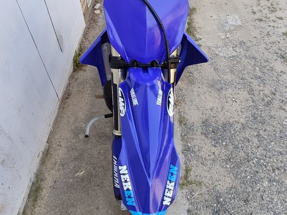 2021 Yamaha YZ125, синий - вид 4