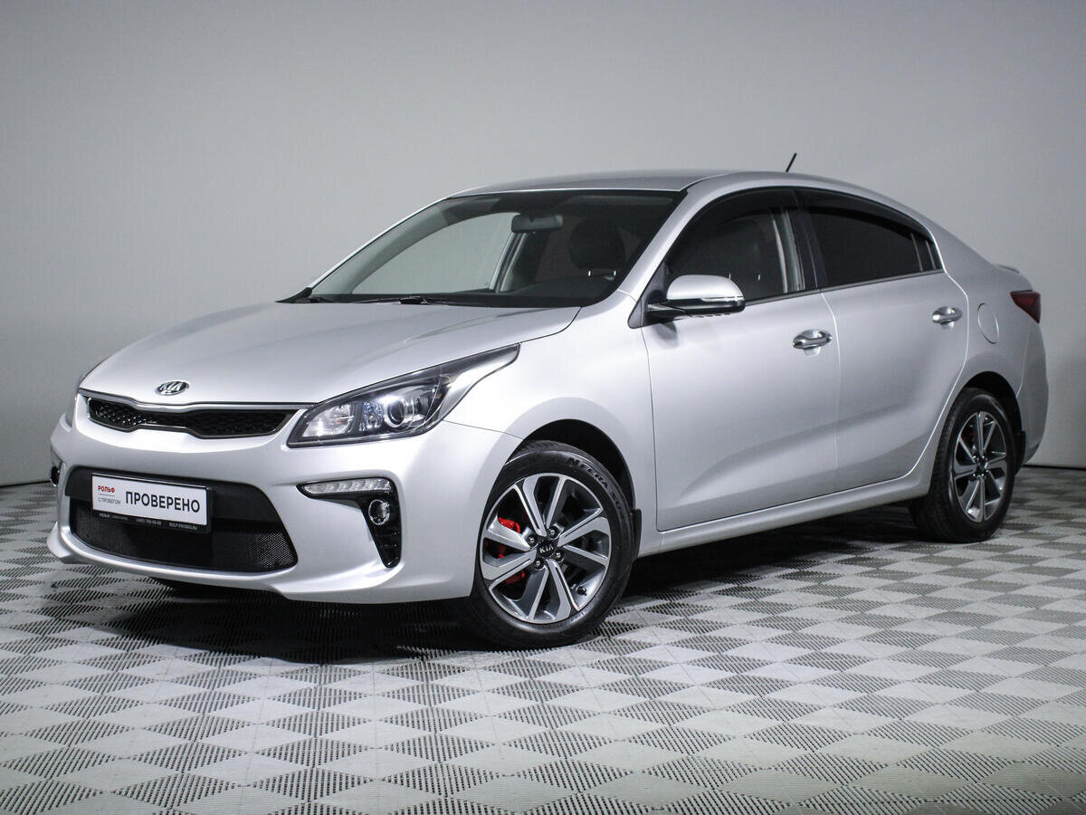 Kia Rio 4 серый