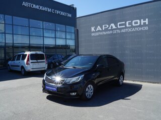 2015 Kia Rio III Рестайлинг, чёрный, 919000 рублей, вид 1