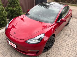 2021 Tesla Model 3 Performance I, красный, 1890000 рублей, вид 1