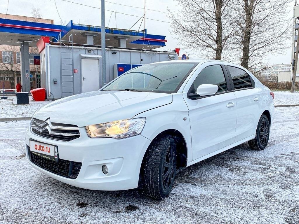 Купить б/у Citroen C-Elysee I 1.2 AMT (72 л.с.) бензин робот в Санкт ...
