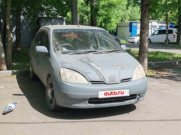 2001 Toyota Prius I Рестайлинг (XW10), серый, 250000 рублей - вид 1