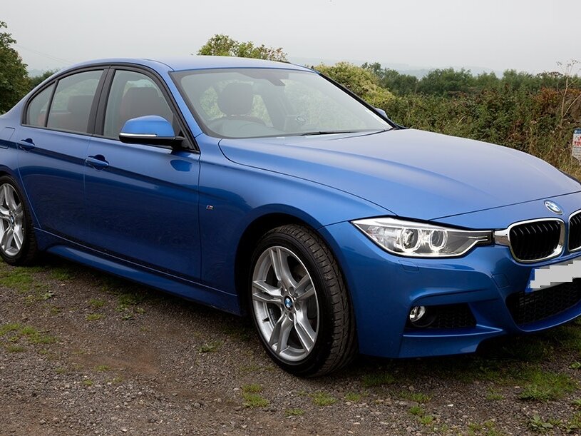 BMW f30 Blue