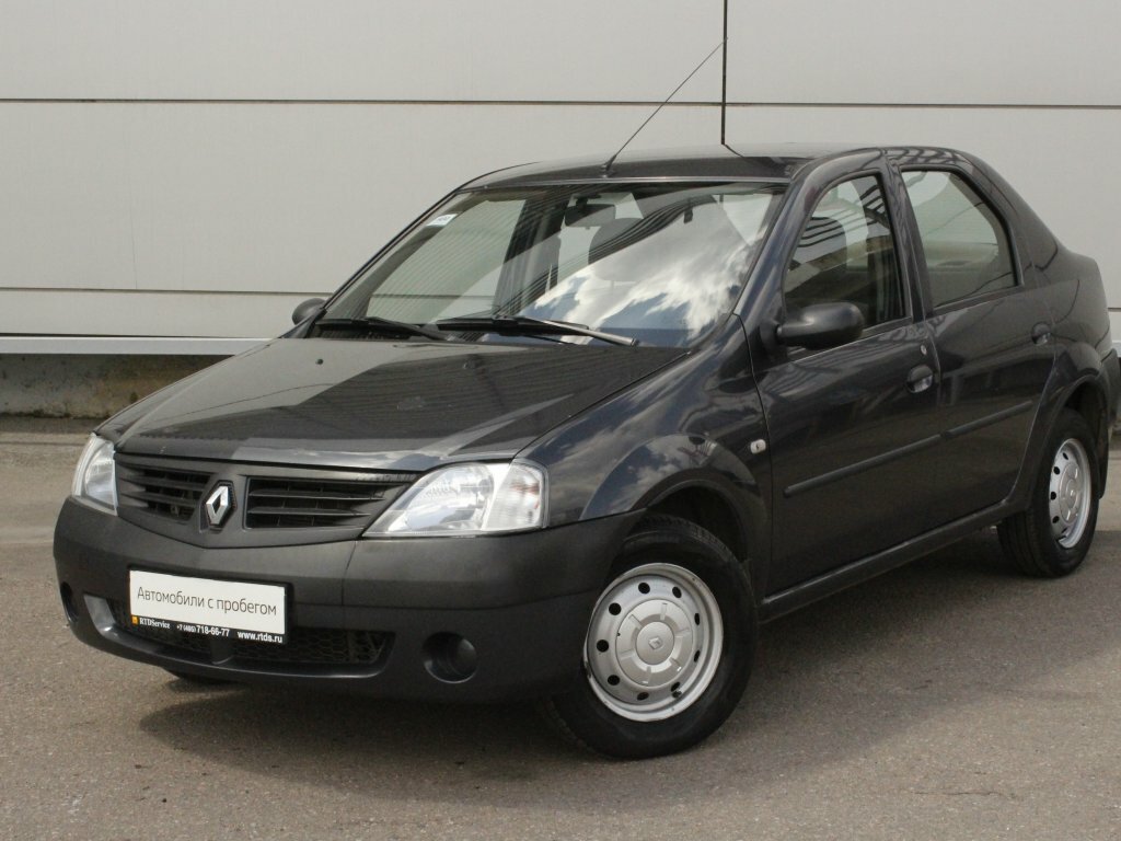 Рено логан 2007 года фото