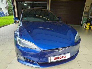 2016 Tesla Model S 75 I Рестайлинг, синий, 2850000 рублей, вид 1
