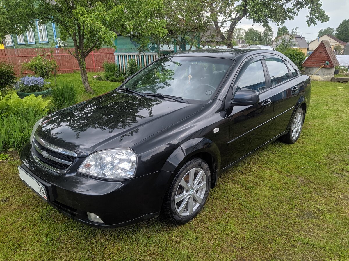 Chevrolet Lacetti 2011 седан чёрный
