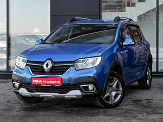 2019 Renault Sandero Stepway II Рестайлинг, синий, 1350000 рублей, вид 1