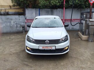 2019 Volkswagen Polo V Рестайлинг, белый, 850000 рублей, вид 1