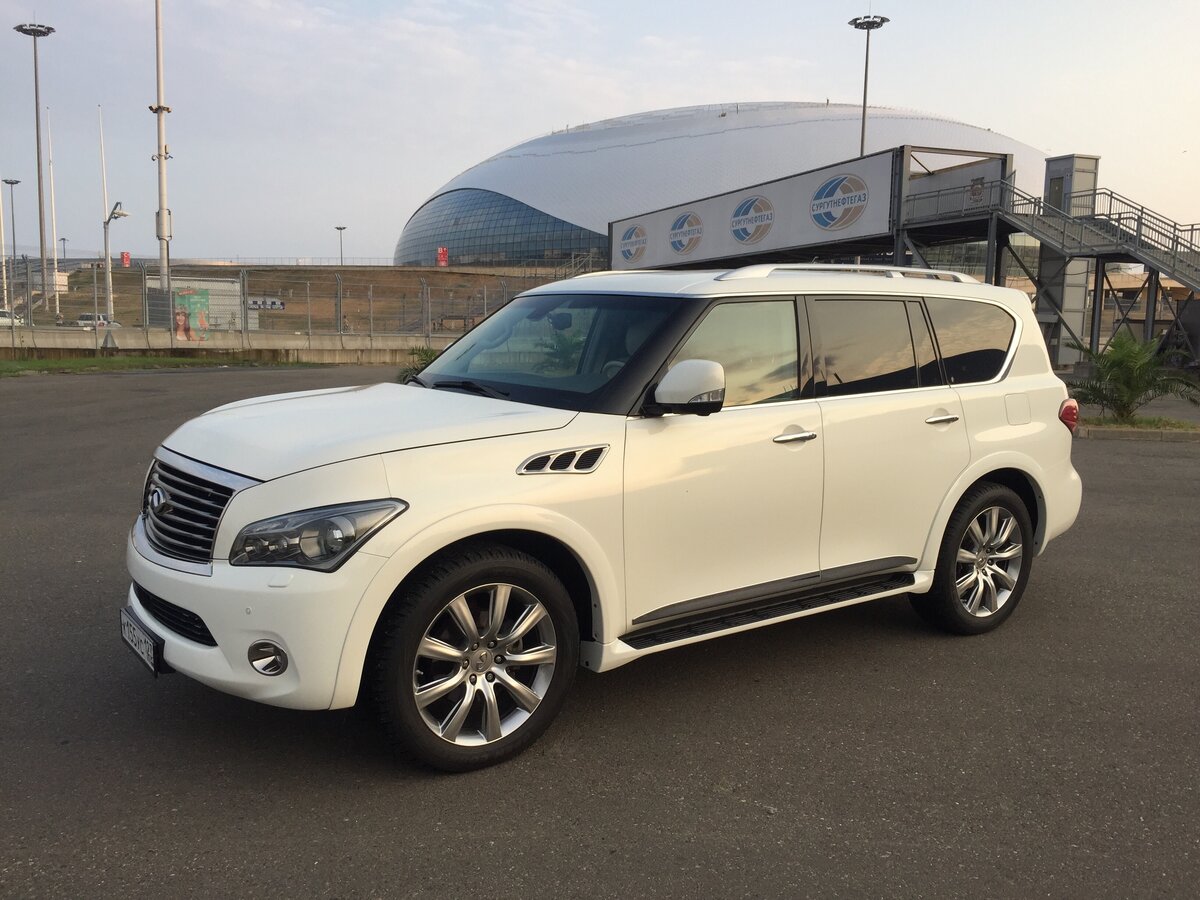 РРЅС„РёРЅРёС‚Рё qx56 2011 Р±РµР»С‹Р№