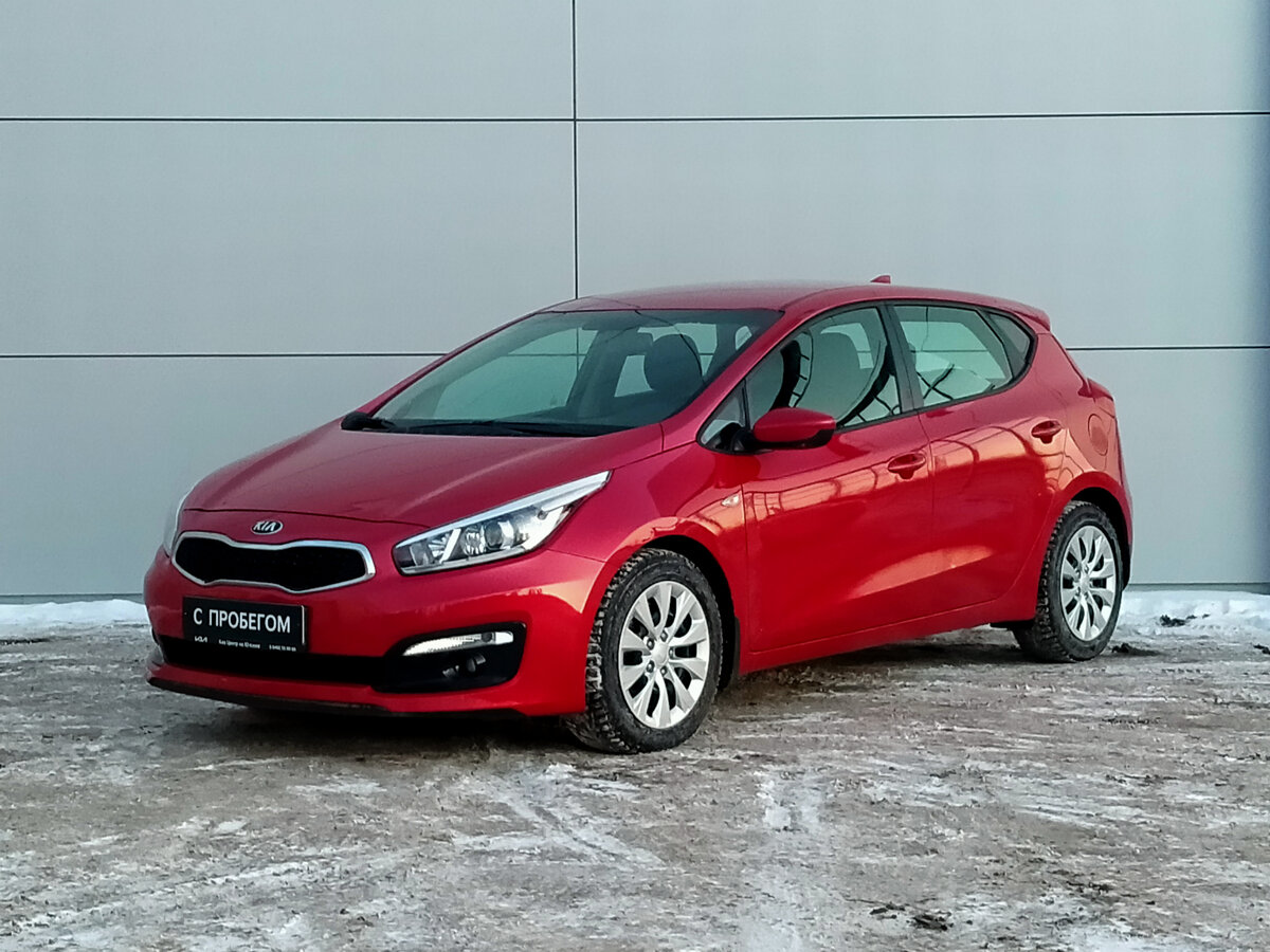 Купить б/у Kia Ceed II Рестайлинг 1.6 AT (130 л.с.) бензин автомат в ...