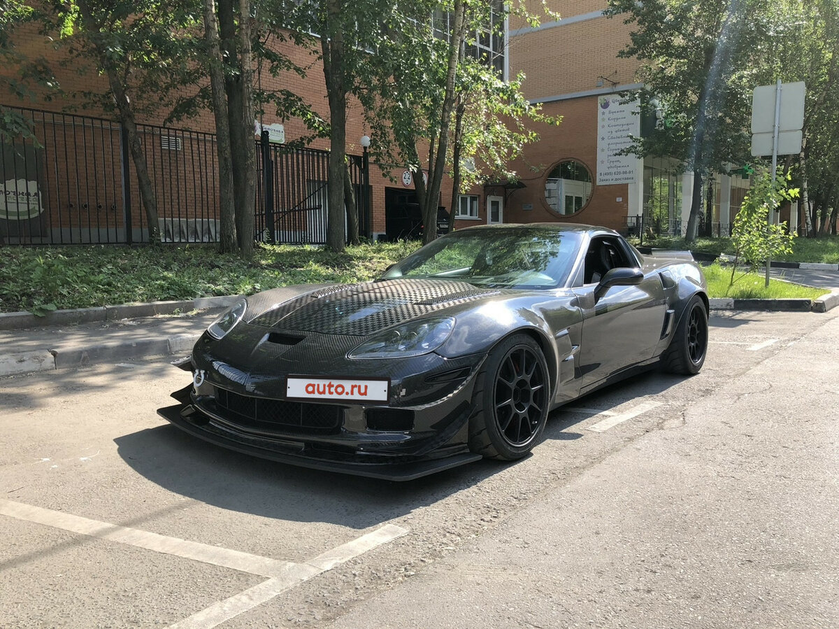 2008 Chevrolet Corvette Z06 C6, чёрный - вид 5.