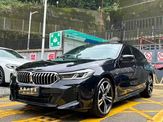 2021 BMW 6 серии Gran Turismo 630i xDrive IV (G32) Рестайлинг, чёрный, 3720077 рублей, вид 1