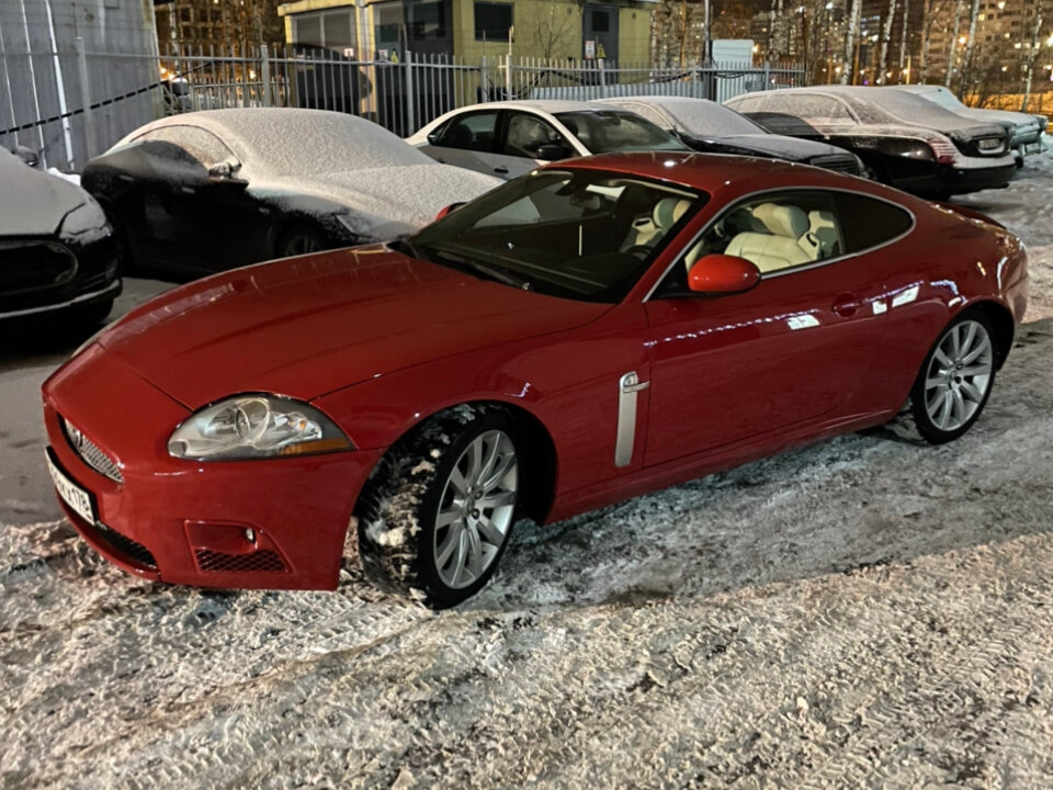 Купить б/у Jaguar XKR II 4.2 AT (416 л.с.) бензин автомат в Санкт ...
