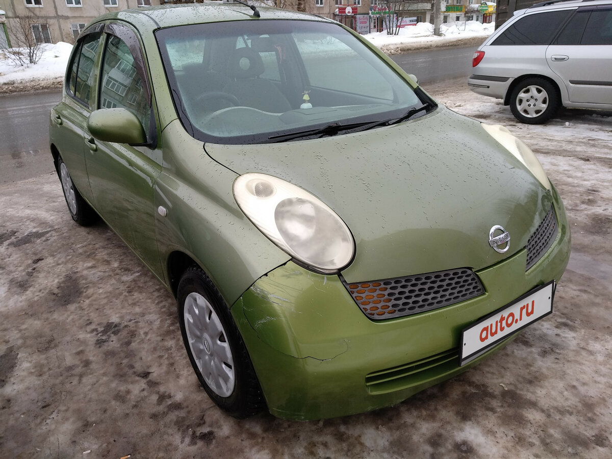 Купить б/у Nissan March III (K12) 1.4 AT (98 л.с.) бензин