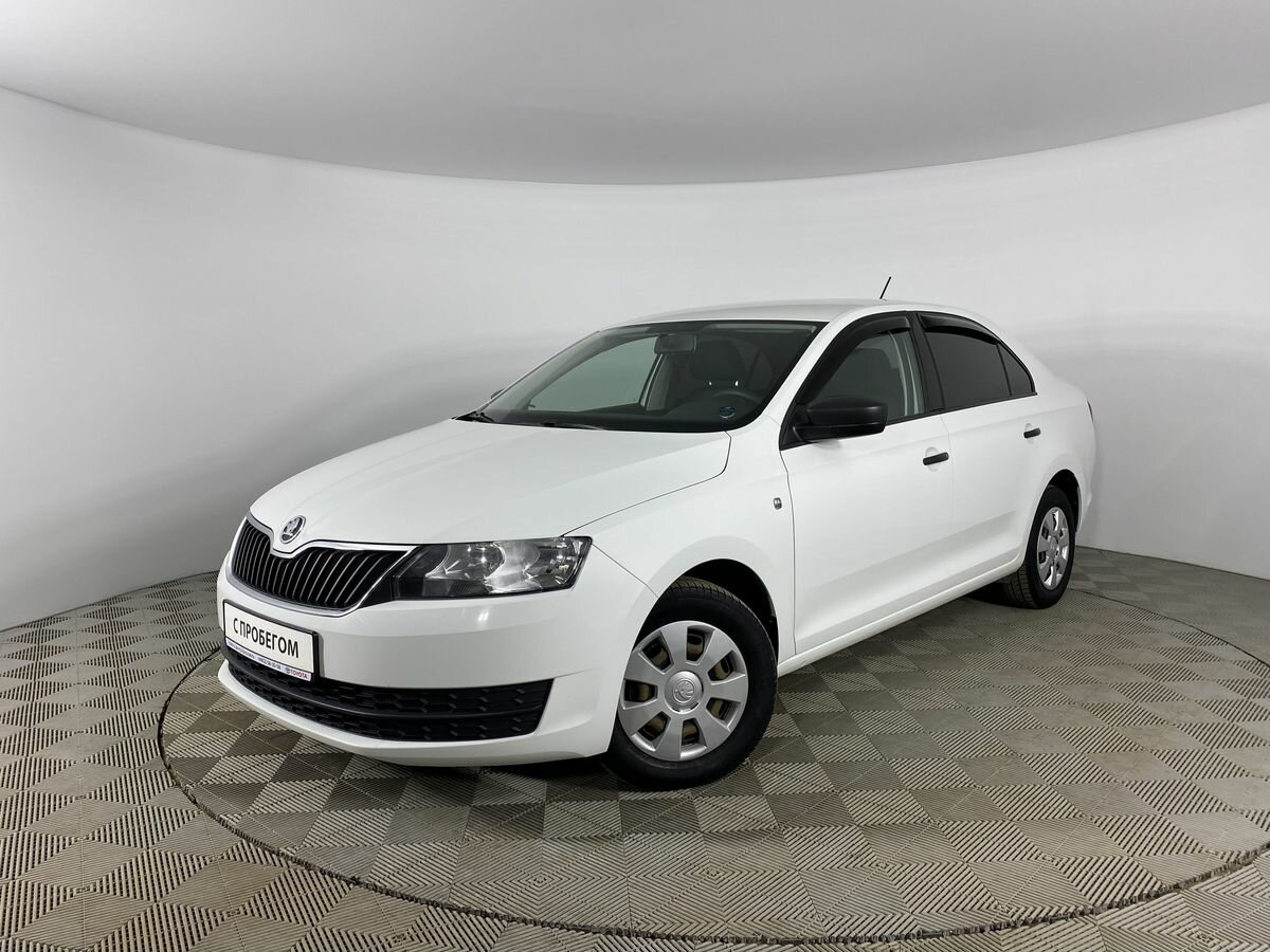Skoda Rapid 2016 Р±РµР»С‹Р№