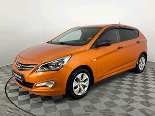 2014 Hyundai Solaris I Рестайлинг, оранжевый, 800000 рублей, вид 1