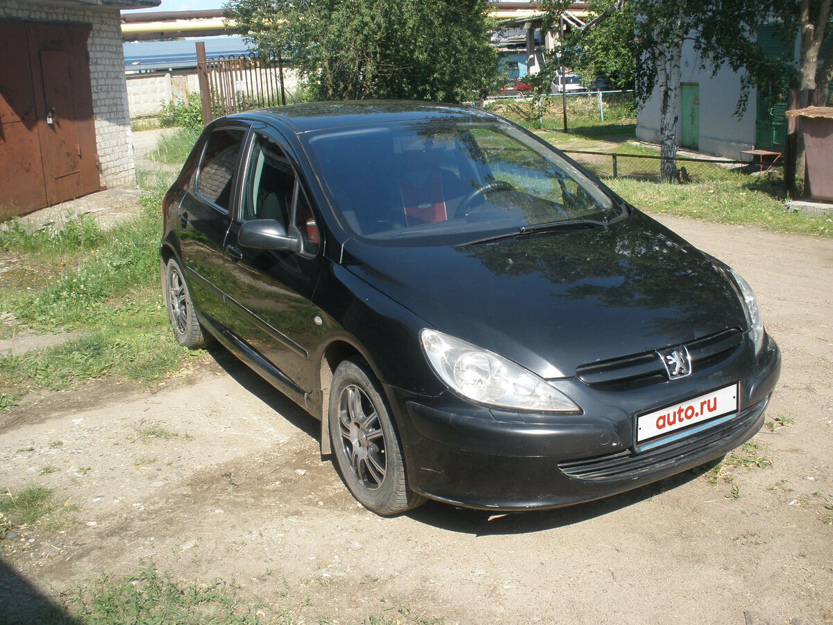 Пежо 307 желтое с черным