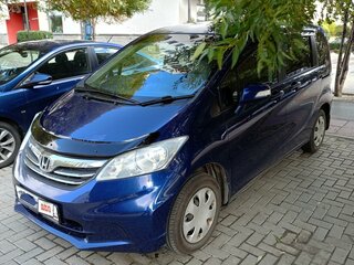 2012 Honda Freed I Рестайлинг, синий, 1450000 рублей, вид 4