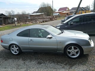 1997 Mercedes-Benz CLK-Класс 230 I (W208), серый, 295000 рублей, вид 2