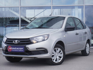 2021 Lada (ВАЗ) Granta I Рестайлинг, серый, 690000 рублей, вид 1