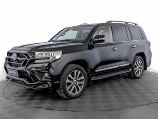 2017 Toyota Land Cruiser 200 Series Рестайлинг 2, чёрный, 5900000 рублей, вид 1