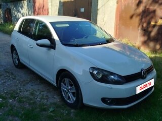 2012 Volkswagen Golf VI, белый, 800000 рублей, вид 3