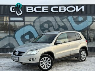 2010 Volkswagen Tiguan I, серебристый, 1167000 рублей, вид 1