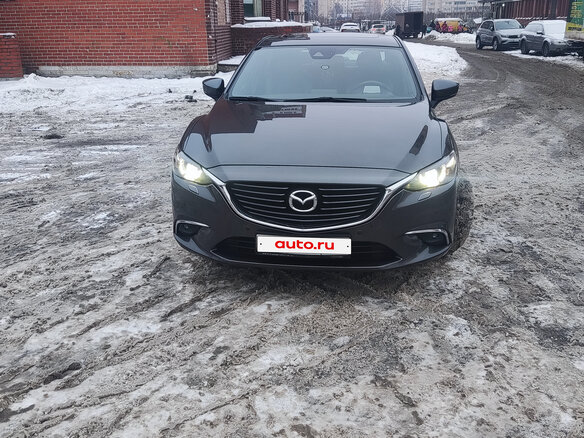 2018 Mazda 6 III (GJ) Рестайлинг, серый, 2350000 рублей - вид 1