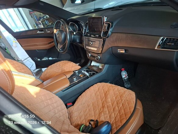 2017 Mercedes-Benz GLE 350 d I (W166), чёрный, 4950000 рублей - вид 8