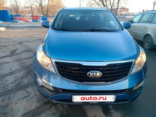2015 Kia Sportage III Рестайлинг, синий, 1500000 рублей, вид 1