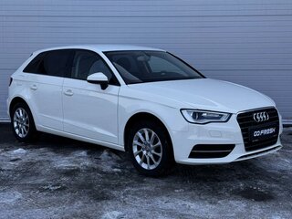 2014 Audi A3 Sportback III (8V), белый, 1520000 рублей, вид 1