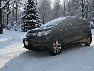 2014 Honda Freed I Рестайлинг, чёрный, 1280000 рублей, вид 1