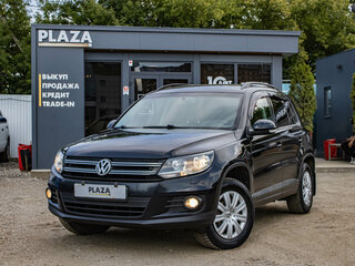 2012 Volkswagen Tiguan I Рестайлинг, чёрный, 999000 рублей, вид 1