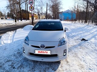 2009 Toyota Prius III (XW30), белый, 1100000 рублей, вид 1