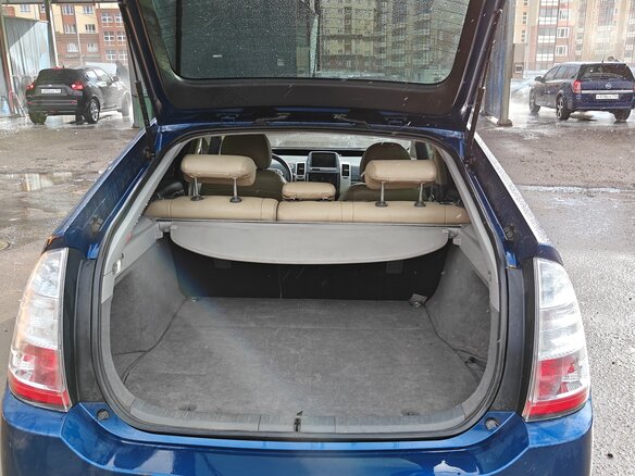 2008 Toyota Prius II Рестайлинг (XW20), синий, 680000 рублей - вид 17