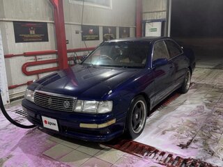 1993 Toyota Crown IX (S140), синий, 550000 рублей, вид 1