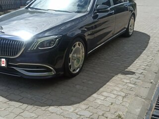 2017 Mercedes-Benz Maybach S-Класс 450 I (X222) Рестайлинг, чёрный, 3500000 рублей, вид 1