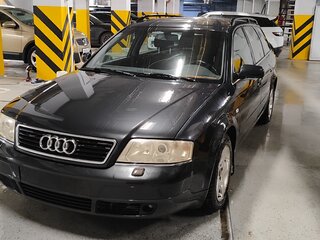 1999 Audi A6 II (C5), чёрный, 399000 рублей, вид 1
