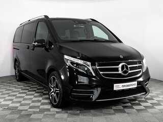 2019 Mercedes-Benz V-Класс Long 220 d длинный III (W447) Рестайлинг, чёрный, 3975000 рублей, вид 3
