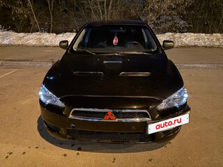 2007 Mitsubishi Lancer X, чёрный, 690000 рублей, вид 1