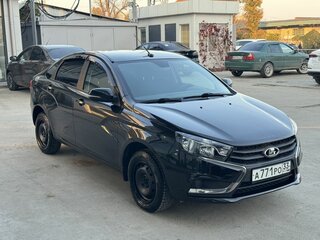2017 Lada (ВАЗ) Vesta I, чёрный, 826400 рублей, вид 1