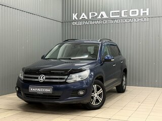 2012 Volkswagen Tiguan I Рестайлинг, синий, 980000 рублей, вид 1