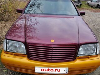 1996 Mercedes-Benz S-Класс 600 Long III (W140) Рестайлинг, золотистый, 2999999 рублей, вид 1