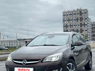 2014 Opel Astra J Рестайлинг, коричневый, 850000 рублей, вид 1