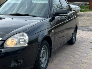 2016 Lada (ВАЗ) Priora I Рестайлинг, чёрный, 600000 рублей, вид 1