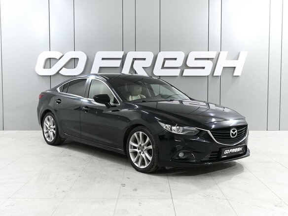 2013 Mazda 6 III (GJ), чёрный, 1430000 рублей