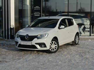 2020 Renault Sandero II Рестайлинг, белый, 1050000 рублей, вид 1
