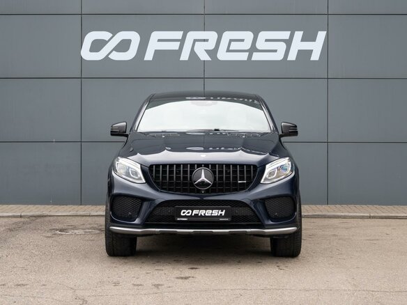 2015 Mercedes-Benz GLE 450 AMG I (W166), синий, 4090000 рублей - вид 2