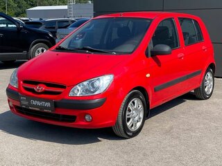 2007 Hyundai Getz I Рестайлинг, красный, 399000 рублей, вид 1