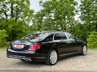 2017 Mercedes-Benz Maybach S-Класс 450 I (X222) Рестайлинг, чёрный, 5250000 рублей, вид 4